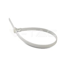 Cable Tie 2.5*100mm White 100pcs/Pack V-TAC SKU11159