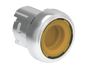 Lovato LPSBL105 Podsvícený tlačítkový ovladač kovové d22mm lícující žluté