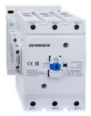 Stykač 3pólový CUBICO Grand, 75 kW, 155 A, 1Z+1R, 230 VAC SCHRACK LZDG15B3--