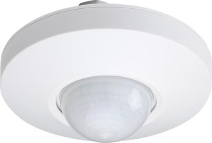 Detektor pohybu, 360°, 230 V, 9 m, bílá NIKO 350-100111