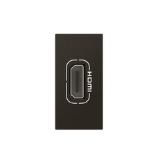 MOSAIC PŘEDKONEKTOROVANÁ ZÁSUVKA HDMI VERZE 2.0 1 MODUL ČERNÁ LEGRAND 079478L