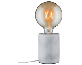 Stolní lampa Neordic Nordin bílá/mramor 796.01 PAULMANN 79601