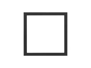 Rámeček Matrix 1-násobný :3067 černá matná KONTAKT SIMON 10000610-238