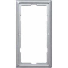 Schneider MTN481860 Rámeček Artec,dvousegmentový,bez středního můstku,Aluminium