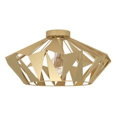 Stropní svítidlo CARLTON 1xE27 zlatavá 1X60W IP20 EGLO 43908