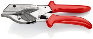 Nůžky pro šikmé řezy pro plastové a gumové profily 215 mm KNIPEX 94 35 215 EAN