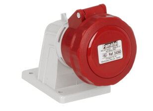Vestavná zásuvka IP67/400V/16A/4P 6h, úhel 90° - SpeedPRO FAMATEL 24350