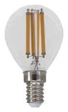 Světelný zdroj Filament LED, E14 G45, 6W, 850lm, 3000K RABALUX 79031
