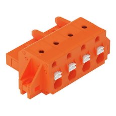 Pružinová svorka CAGE CLAMP oranžová 2,5mm2 4pól. oranžová WAGO 2231-704/031-000