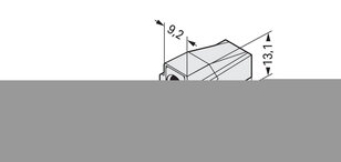 Spojovací krabicová svorka, pro aplikace Ex 2x 0,75-2,5mm2 (CYA) WAGO 773-492
