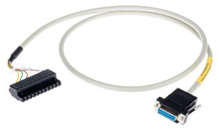 Systémový kabel, pro Schneider Modicon TM3, 2 analogové výstupy