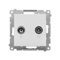TAZ.01/114 Zásuvka anténní R+TV koncová