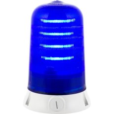 Maják rotační LED ROTALLARM S LED 90/240V, AC, IP65, modrá, světle šedá 90081