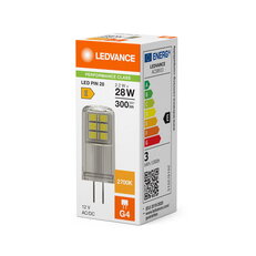 Světelný zdroj LEDVANCE LED PIN 12V P 2.2W 827 Clear G4
