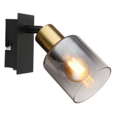 Nástěnné svítidlo HOLLSY černá 1xE14,max. 40W 230V GLOBO 54310-1