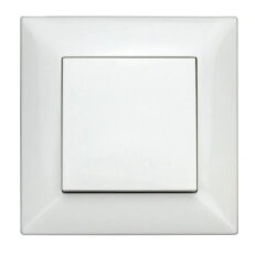 Set přístroje ovládače (tlačítko) 0/1, šroub. svorky, bílý SCHRACK EV106020--