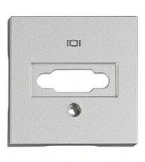 Kryt VGA zásuvky, stříbrný SCHRACK EV124354--