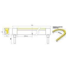 XMAGIS 12X17 CCT 12W/m 5m 140LED/m 2300-
