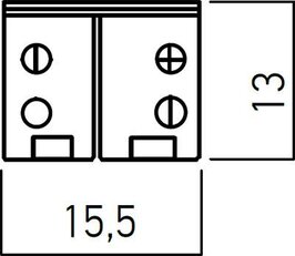 XSTRIP LINEAR CONNECTION ELEMENT 10 mm W