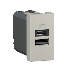 MOSN 2XUSB-AC NABÍJEČKA 3A 1M HLINÍK