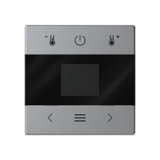 Kryt pro termostat prostorový s Bluetooth, ušlechtilá ocel ABB 2CKA006430A0422