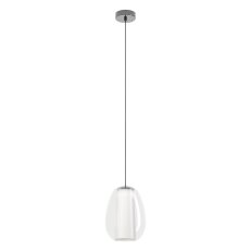 Závěsné svítidlo MENORCA LED-CCT 8,6W IP20 nikl nero  EGLO 390457