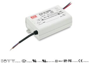 Proudový zdroj pro LED 17W 350mA MEAN WELL PLD-16-350B