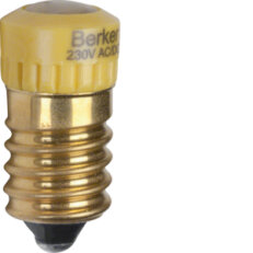 Žárovka, E14, 230V / =, 4,2 mA, -40 až +70 °C pro světelnou signalizaci, žlutá