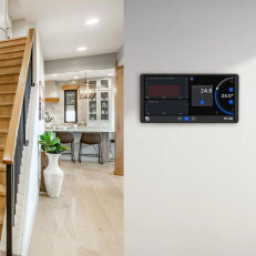 Nástěnný panel SHELLY WALL DISPLAY X2i BLACK 6,9'', G-senzor, WiFi, BT, černá