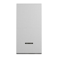 Přepínač NOVÁ UNICA střídavý s nulovou svorkou řazení 6, 1M, Aluminium
