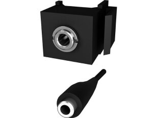 Bachman 917.157 Modul Keystone pro konektor Jack 3,5mm černý
