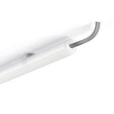 Záslepka s otvorem KLUŚ PIKO-O-OTW pro LED hliníkové profily bíla