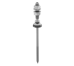Úchytka s vláknocementovým těsněním RF HB HZ, M8x130, 70mm, FZD