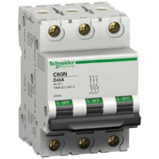 Schneider 24609 C60N jistič 3P 63A D