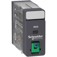 Schneider RXG21ND Relé Zelio RXG, 2 C/O , 5 A, 60 V DC, testovací tlačítko