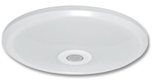 Ecolite LED úsporné stropní svítidlo s PIR senzorem, 12W, 4100K, VERA