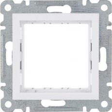 Adaptér pro přístroje 45x45 mm, bílá lesk HAGER WL2510