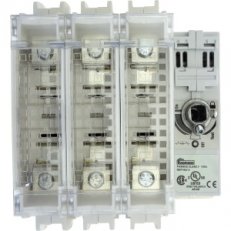 Pojistkový otočný odpínač Class J Eaton RDF100J-3 600V AC/250V DC, 100A, 3-pól