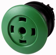 Eaton M22S-DP-G-X Tlačítko hřibové, bez aret, černý, bez štítku, hřib zelená
