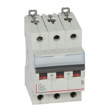 DX3 JISTIČ, 3 PÓLOVÝ, CHAR. C,63A 10000A/16KA LEGRAND 409260