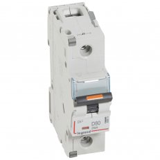 DX3 JISTIČ, 1 PÓLOVÝ, CHAR. D,80A 25KA LEGRAND 409814