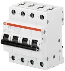 ABB S204MT-K30UC jistič 4F 30 A char. K 10kA 440V AC/DC pro kolejová vozidla