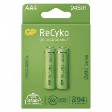 GP nabíjecí baterie ReCyko 2500 AA (HR6) 2PP /1032222250/ B2125