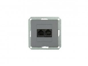 Zásuvka komunikační 2x8 pin KAT. 6 PREMIUM 2 PC/6 M-G GREENLUX GXKP451