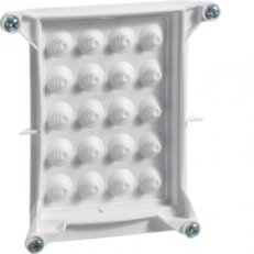 Kabelová příruba pro záda rozvaděče, pro kabely 20x 5-9 mm, IP44/54 HAGER FZ428