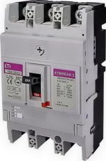 Kompaktní jistič EB2S 250/3LF 200A 3p ETI 004671812