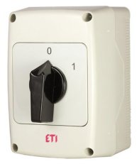 Vačkový spínač v krytu CS 32 91 PNG, 2p, 32A, IP65, '0-I' ETI 004773161