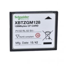 Paměť Compact Flash pro XBT GT/GK/GH, 256 MB SCHNEIDER XBTZGM256