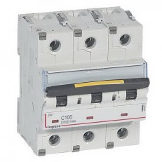 DX3 JISTIČ, 3 PÓLOVÝ, CHAR. C,100A 10000A/16KA LEGRAND 409281
