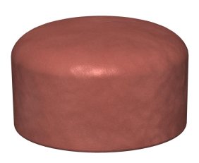 OBO FBA-SN134 Přepážka do dutých zdí o134x70mm hnědá